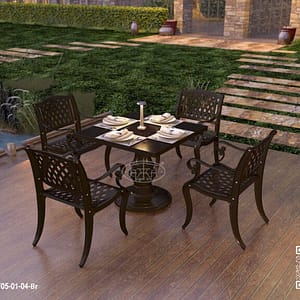 Solara Square Garden Dining Table